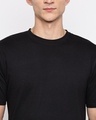 Shop Men's Black Typography T-shirt