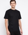 Shop Men's Black Typography T-shirt