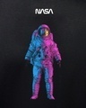 Shop Men's Black Universal Astro Graphic Printed Oversized Sweatshirt