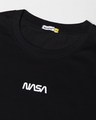 Shop Men's Black Universal Astro Graphic Printed Oversized T-shirt