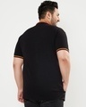 Shop Men's Black Varsity Plus Size T-shirt-Design