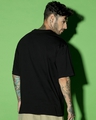 Shop Men's Black Venom Graphic Printed Oversized T-shirt-Full