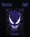 Shop Men's Black Venomized Graphic Printed Oversized T-shirt