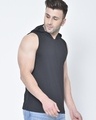 Shop Men's Black Vest-Design