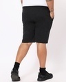 Shop Men's Black Wake Me Up Plus Size Lounge Shorts-Design