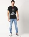 Shop Men's Black Warning T-shirt-Design