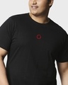Shop Men's Black Warriors Graphic Printed Plus Size T-shirt