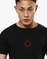 Shop Men's Black Warriors Graphic Printed T-shirt