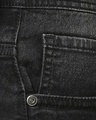 Shop Men's Black Washed Regular Fit Denim Shorts