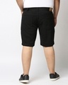 Shop Men's Black Washed Regular Fit Denim Shorts-Design