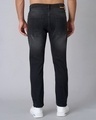 Shop Men's Black Washed Skinny Fit Jeans-Full