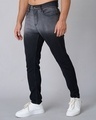 Shop Men's Black Washed Skinny Fit Jeans-Design