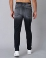 Shop Men's Black Washed Skinny Fit Jeans-Full