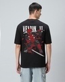 Shop Men's Black Weapon XI Graphic Printed Oversized T-shirt-Front