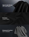 Shop Men's Black & White Batman Typography Oversized Plus Size Polo T-shirt