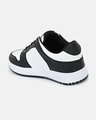 Shop Men's Black & White Color Block Casual Shoes-Design