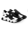 Shop Men's Black & White Color Block Sneakers-Full