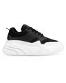 Shop Men's Black & White Color Block Sneakers