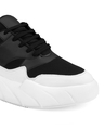 Shop Men's Black & White Color Block Sneakers