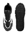 Shop Men's Black & White Color Block Sneakers-Full