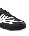 Shop Men's Black & White Color Block Sneakers