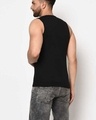 Shop Men's Black & White Color Block Slim Fit Vest-Full