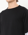 Shop Men's Black & White Oversized T-shirt