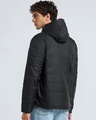 Shop Men's Black & White Reversible Oversized Puffer Jacket-Full