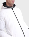 Shop Men's Black & White Reversible Oversized Plus Size Puffer Jacket