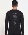 Shop Men's Black White Wolf T-shirt-Design