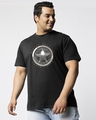 Shop Men's Black Winter Soldier Sigil (FWL) Graphic Printed Plus Size T-shirt-Front