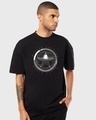 Shop Men's Black Winter Soldier Sigil Graphic Printed T-shirt-Front