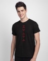 Shop Men's Black Witcher of Rivia Graphic Printed T-shirt-Front