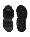 Shop Men's Black Xperia 2 Striped Sandals-Full