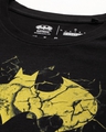 Shop Men's Black & Yellow Batman Printed Rogue T-shirt-Full