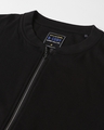 Shop Men's Black Zipper Sweatshirt