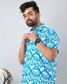 Shop Men's Blue Abstract Printed Shirt-Design