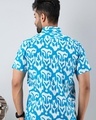 Shop Men's Blue Abstract Printed Shirt