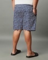 Shop Men's Blue All Over Alphabets Printed Plus Size Boxers-Full