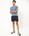 Shop Men's Blue All Over Dolphin Printed Boxers