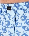 Shop Men's Blue All Over Fish Printed Cotton Boxers