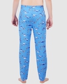 Shop Men's Blue All Over Fishes Printed Cotton Pyjamas-Design