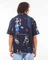 Shop Men's Blue All Over Printed Oversized Shirt-Design
