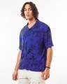 Shop Men's Blue All Over Printed Oversized Shirt-Design