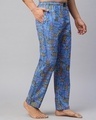Shop Men's Blue All Over Printed Pyjamas-Design