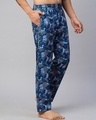Shop Men's Blue All Over Printed Pyjamas-Design