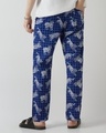 Shop Men's Blue All Over Printed Pyjamas-Design