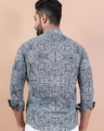 Shop Men's Blue All Over Printed Relaxed Fit Shirt-Full