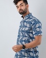 Shop Men's Blue All Over Printed Shirt-Design