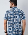Shop Men's Blue All Over Printed Shirt